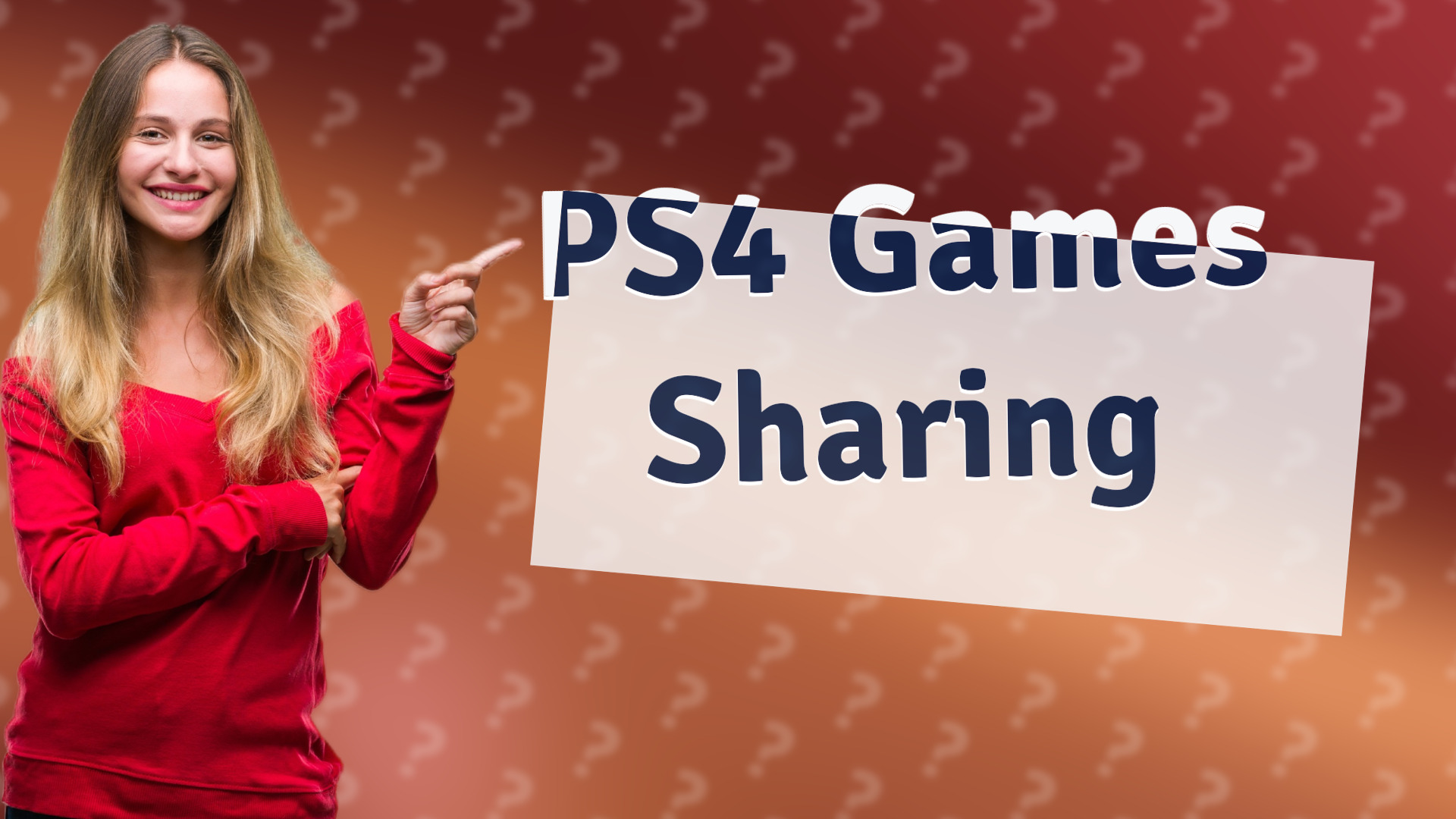 PS4 Games Sharing