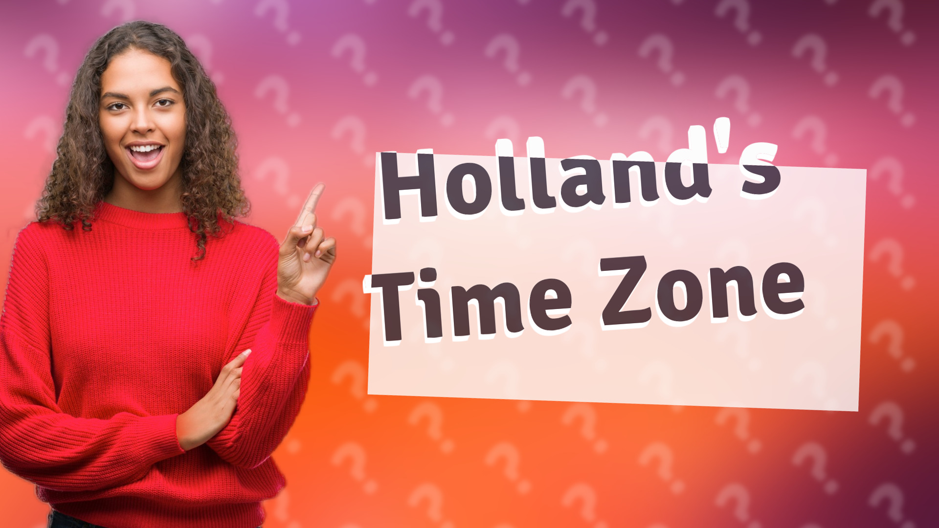 Holland's Time Zone