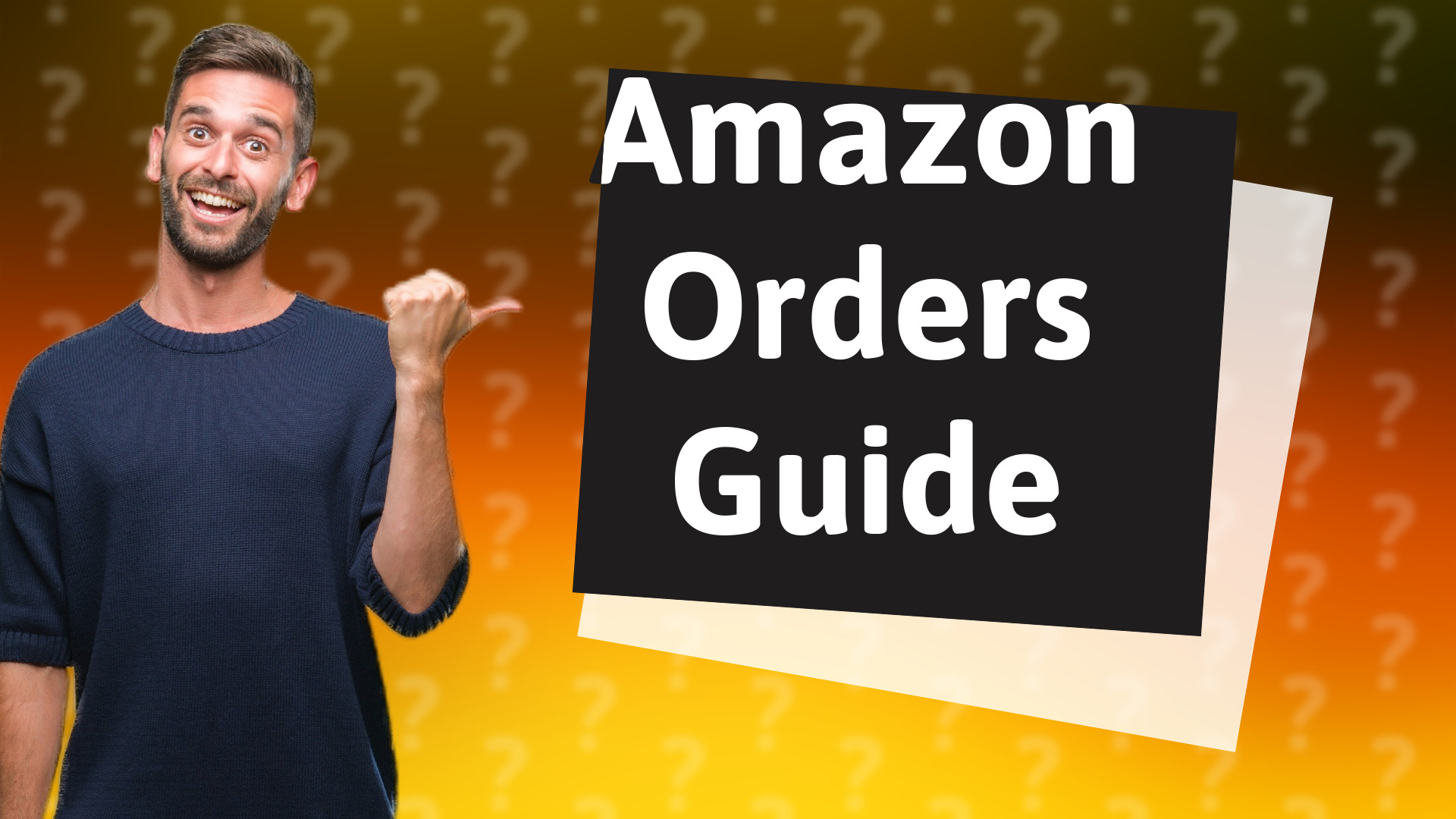 Amazon Orders Guide