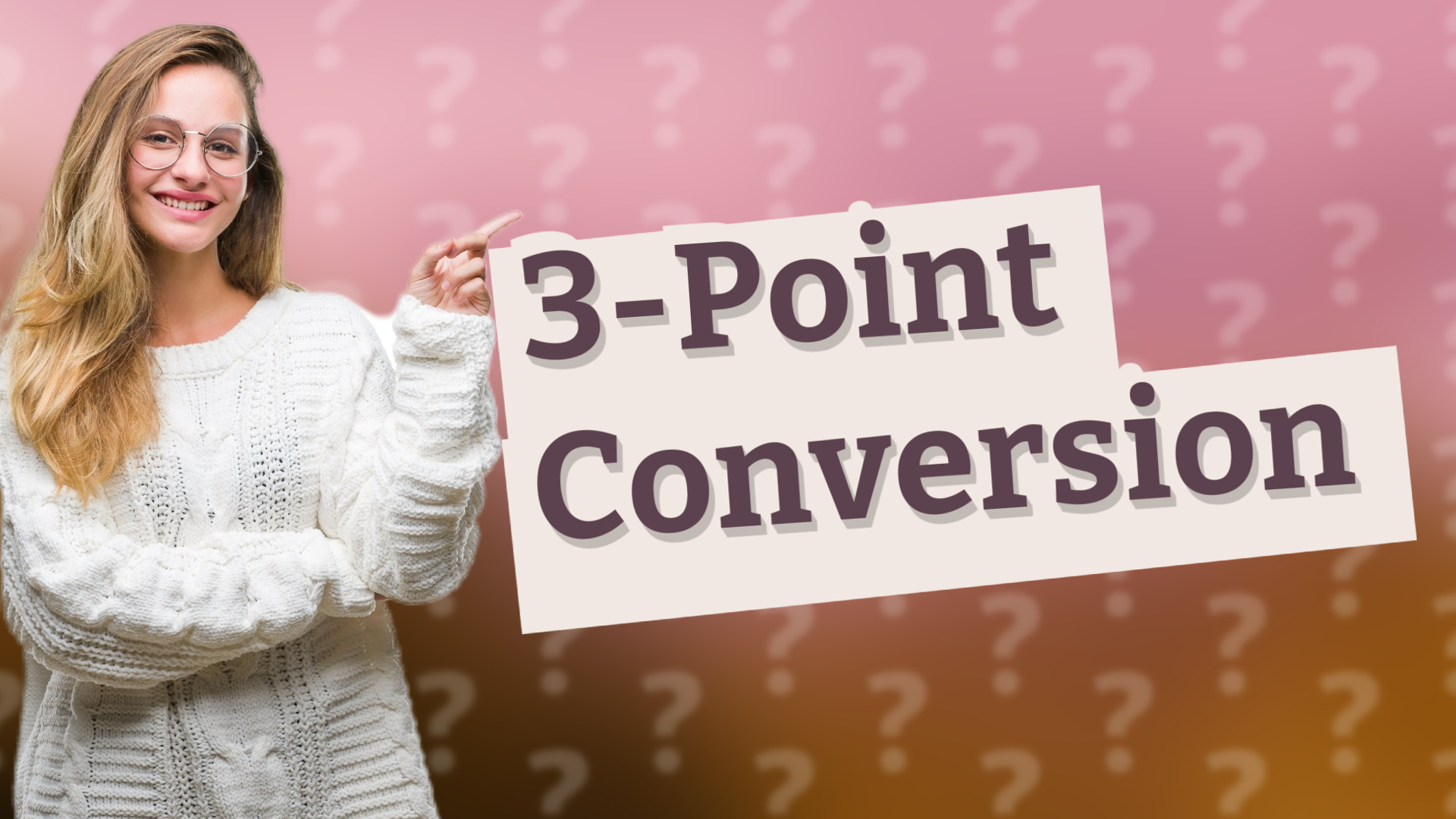 3-Point Conversion