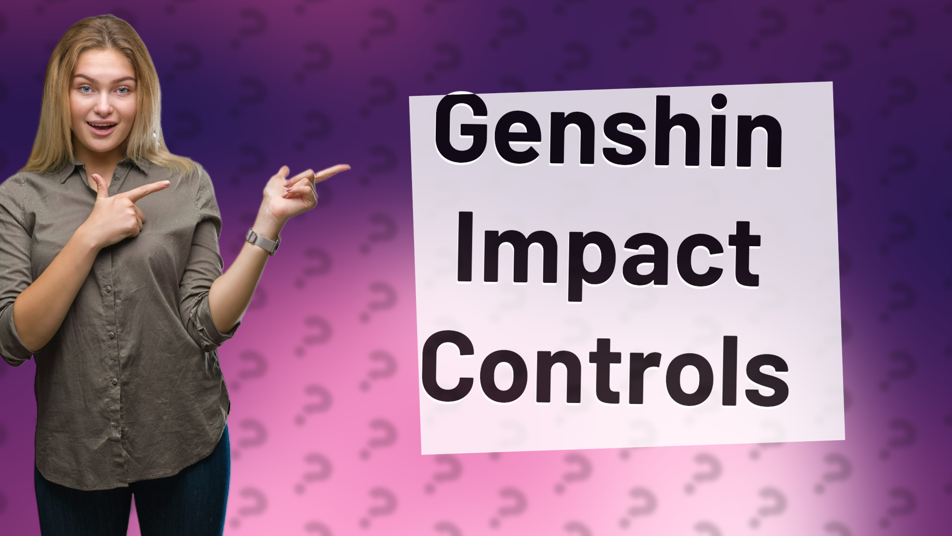 Genshin Impact Controls
