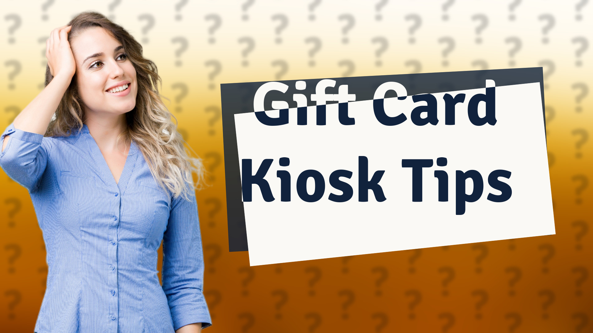 Gift Card Kiosk Tips