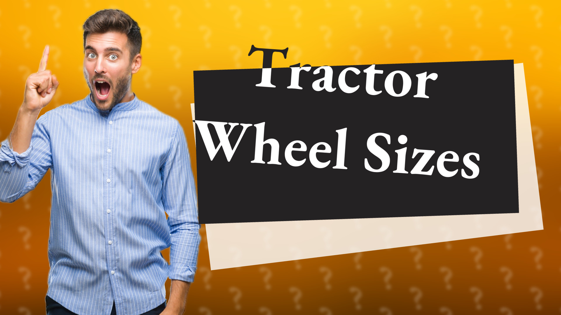 Tractor Wheel Sizes