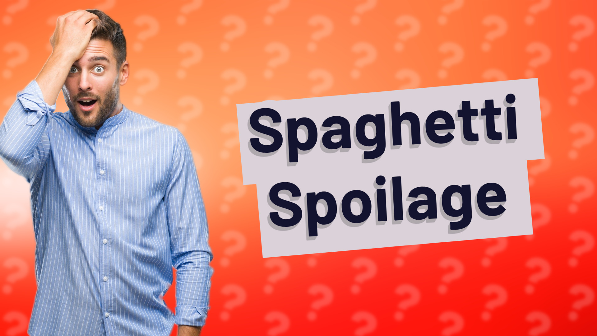 Spaghetti Spoilage