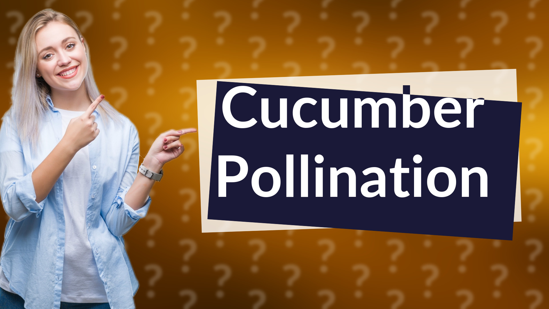 Cucumber Pollination