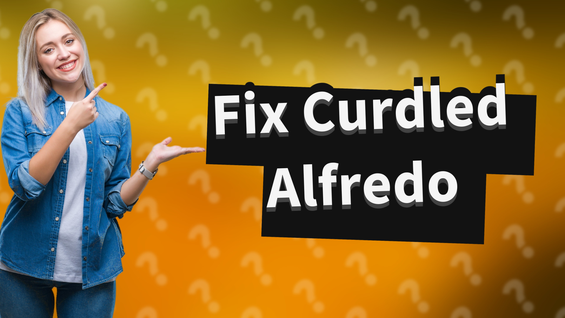 Fix Curdled Alfredo
