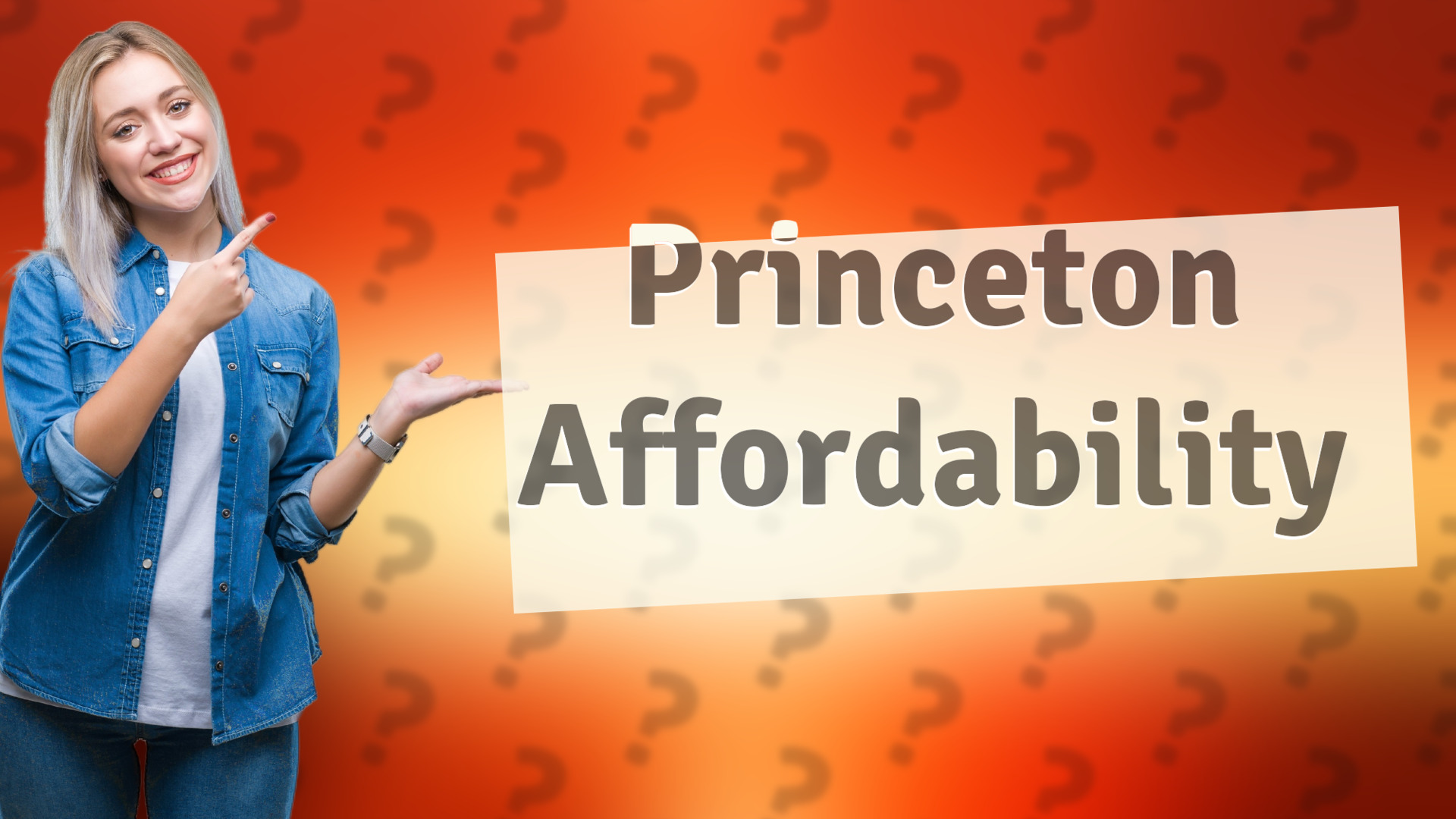 Princeton Affordability