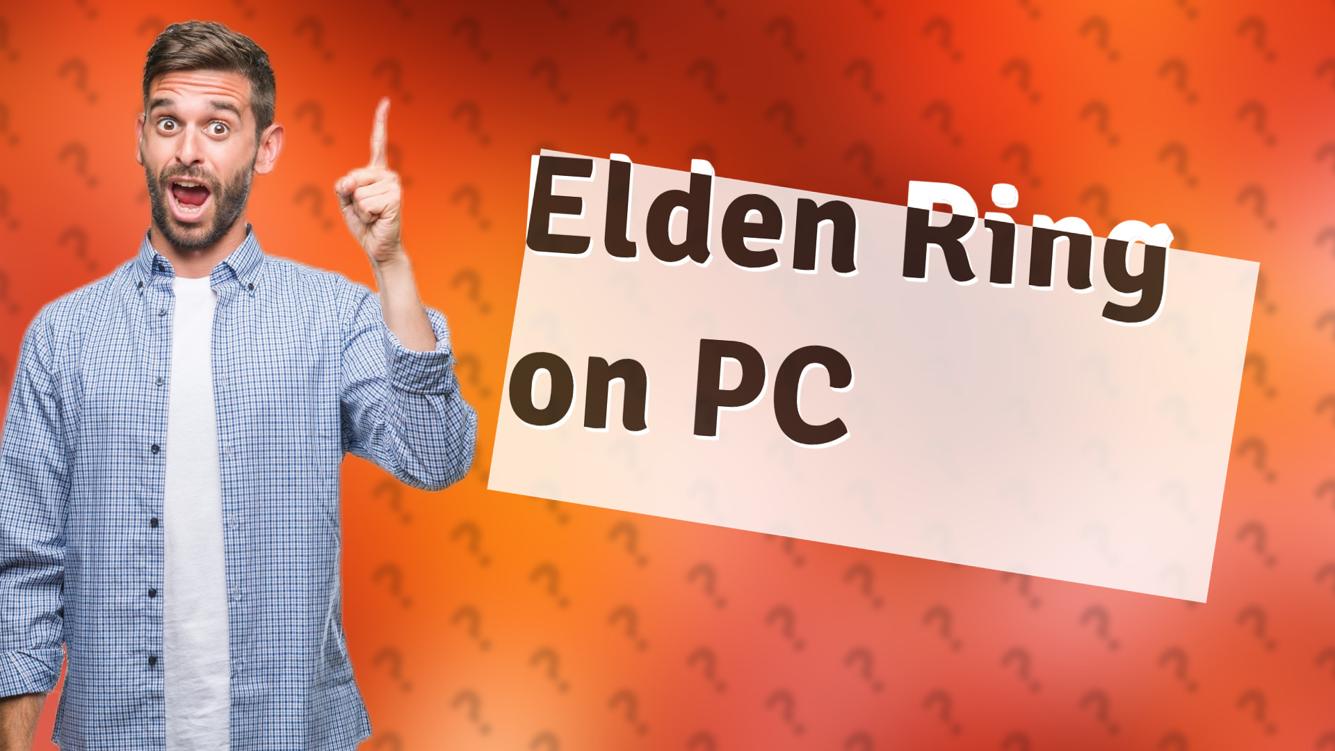 Elden Ring on PC