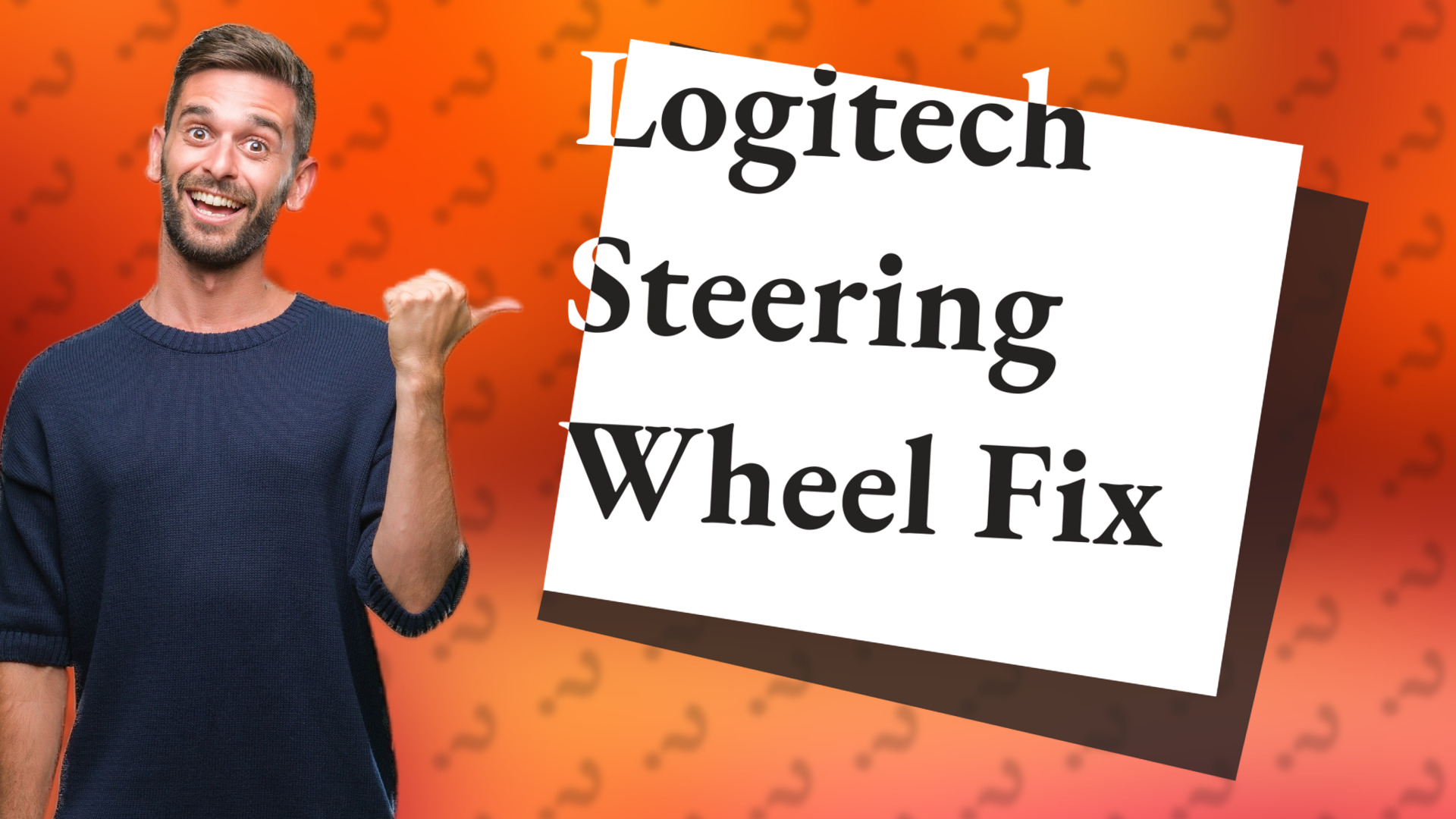 Logitech Steering Wheel Fix