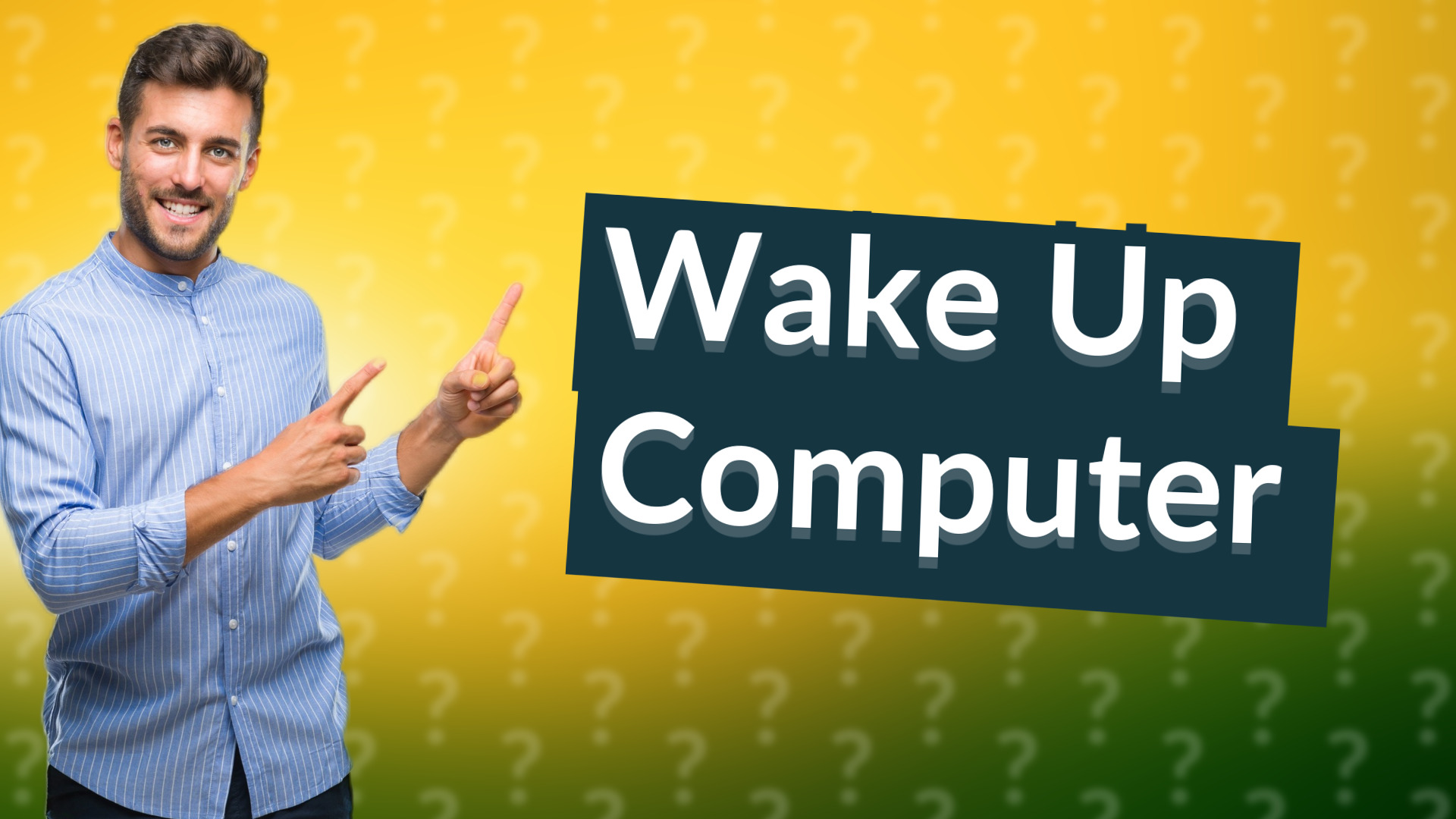 Wake Up Computer