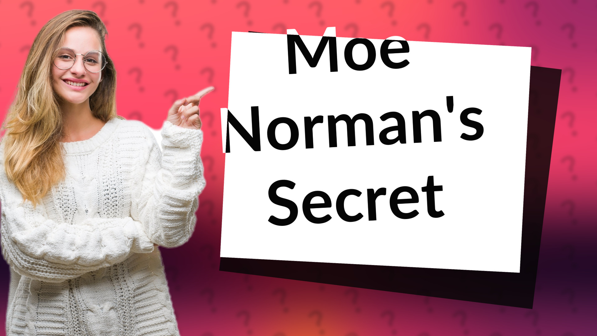Moe Norman's Secret