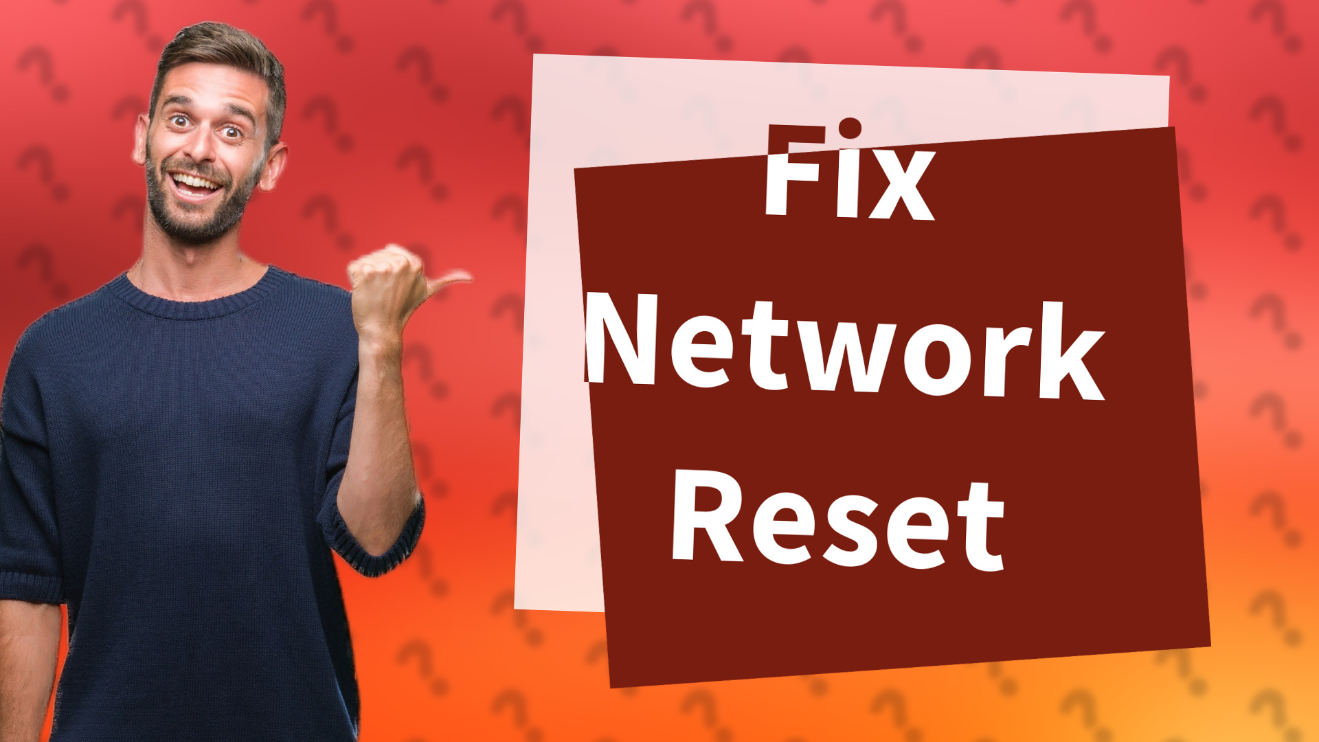 Fix Network Reset
