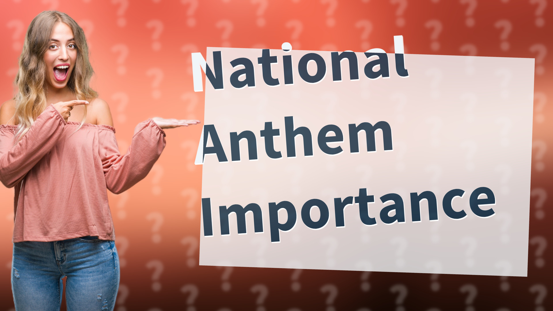 National Anthem Importance