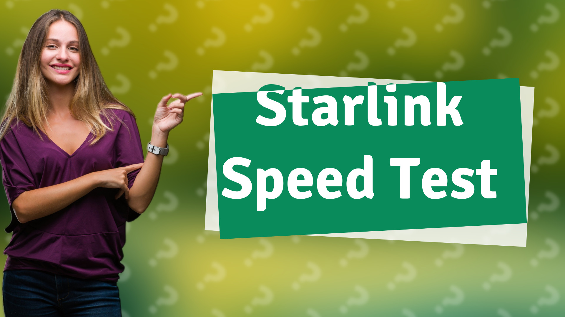Starlink Speed Test