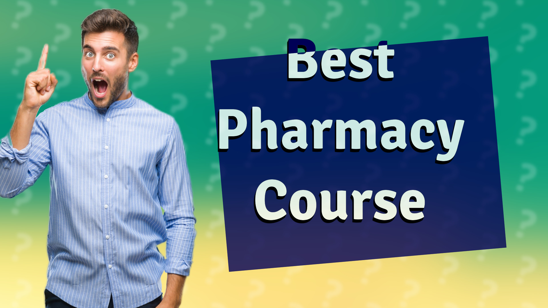 Best Pharmacy Course