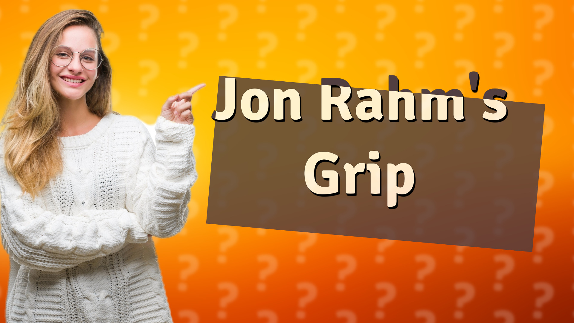 Jon Rahm's Grip