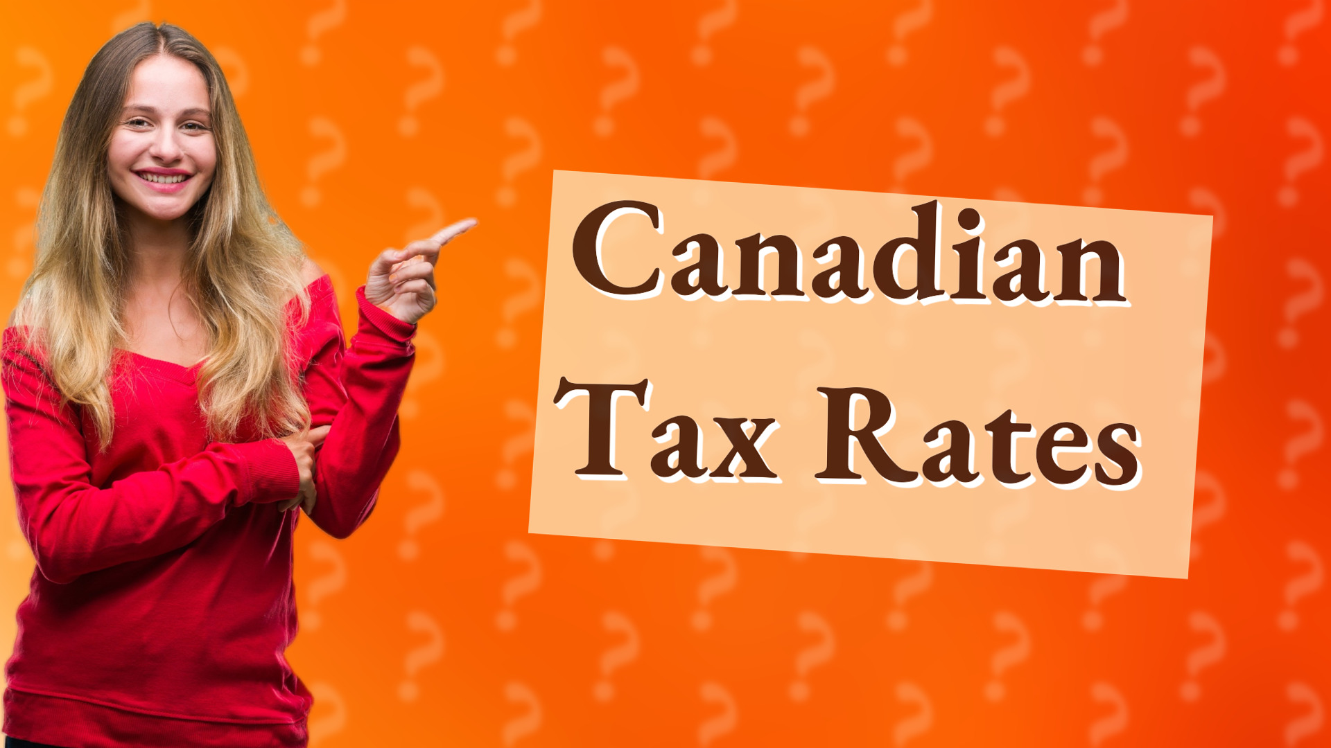Canadian Tax Rates