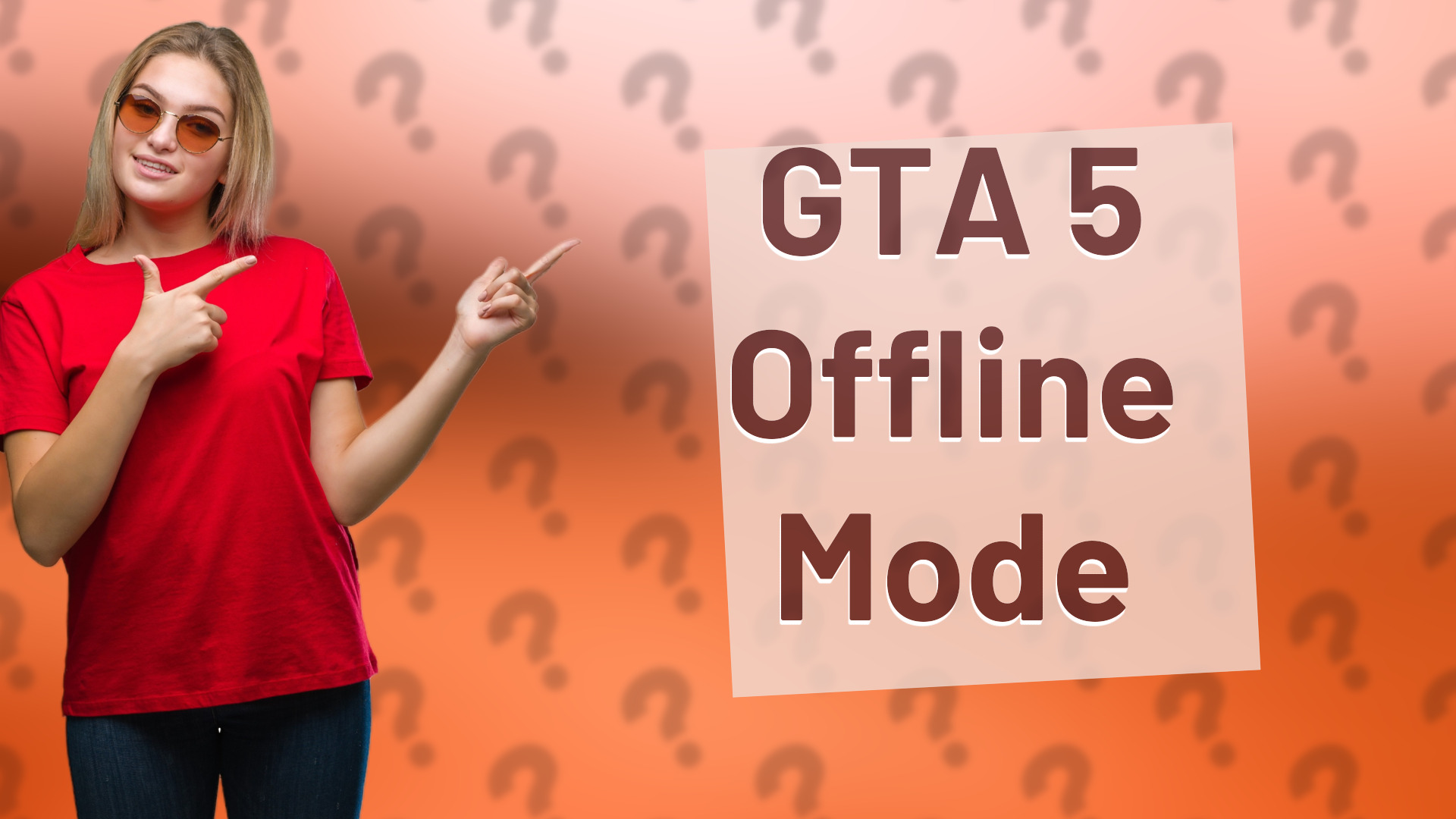 GTA 5 Offline Mode