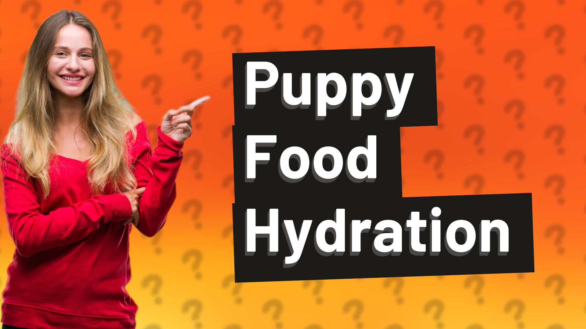 Puppy Food Hydration
