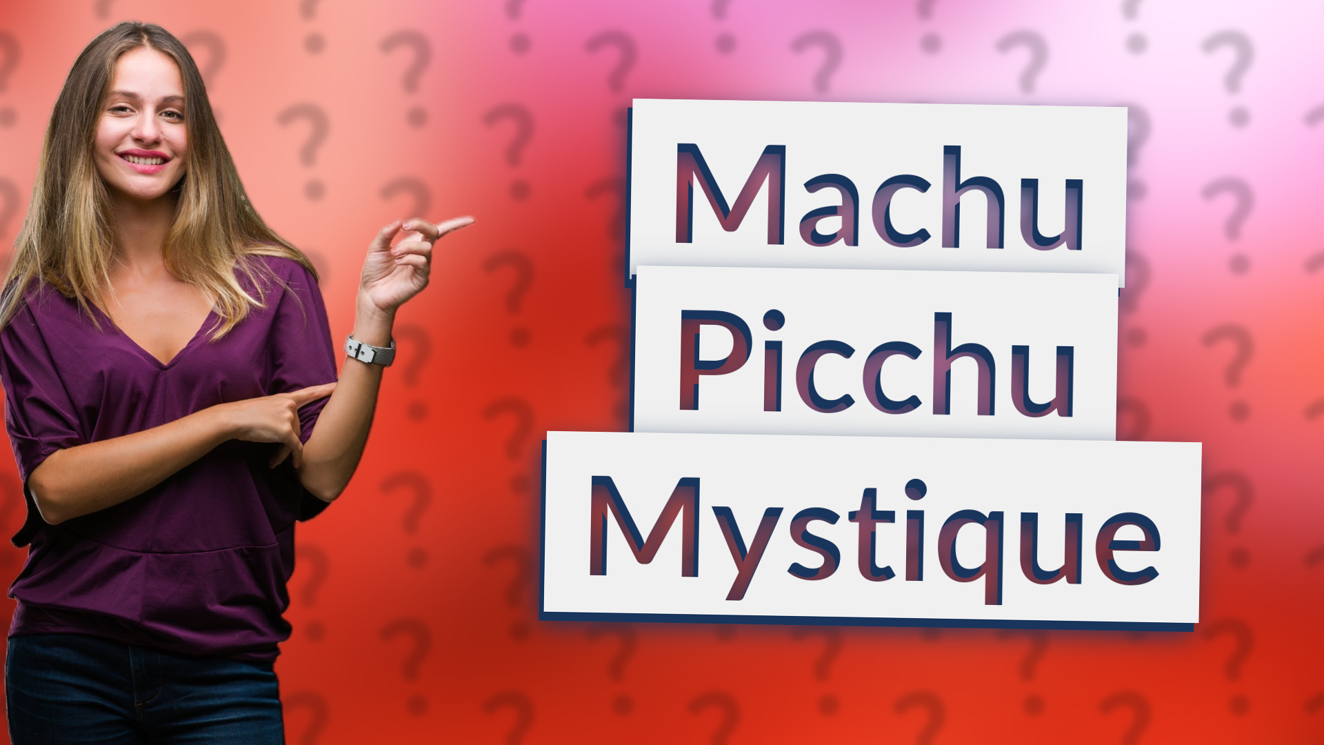 Machu Picchu Mystique