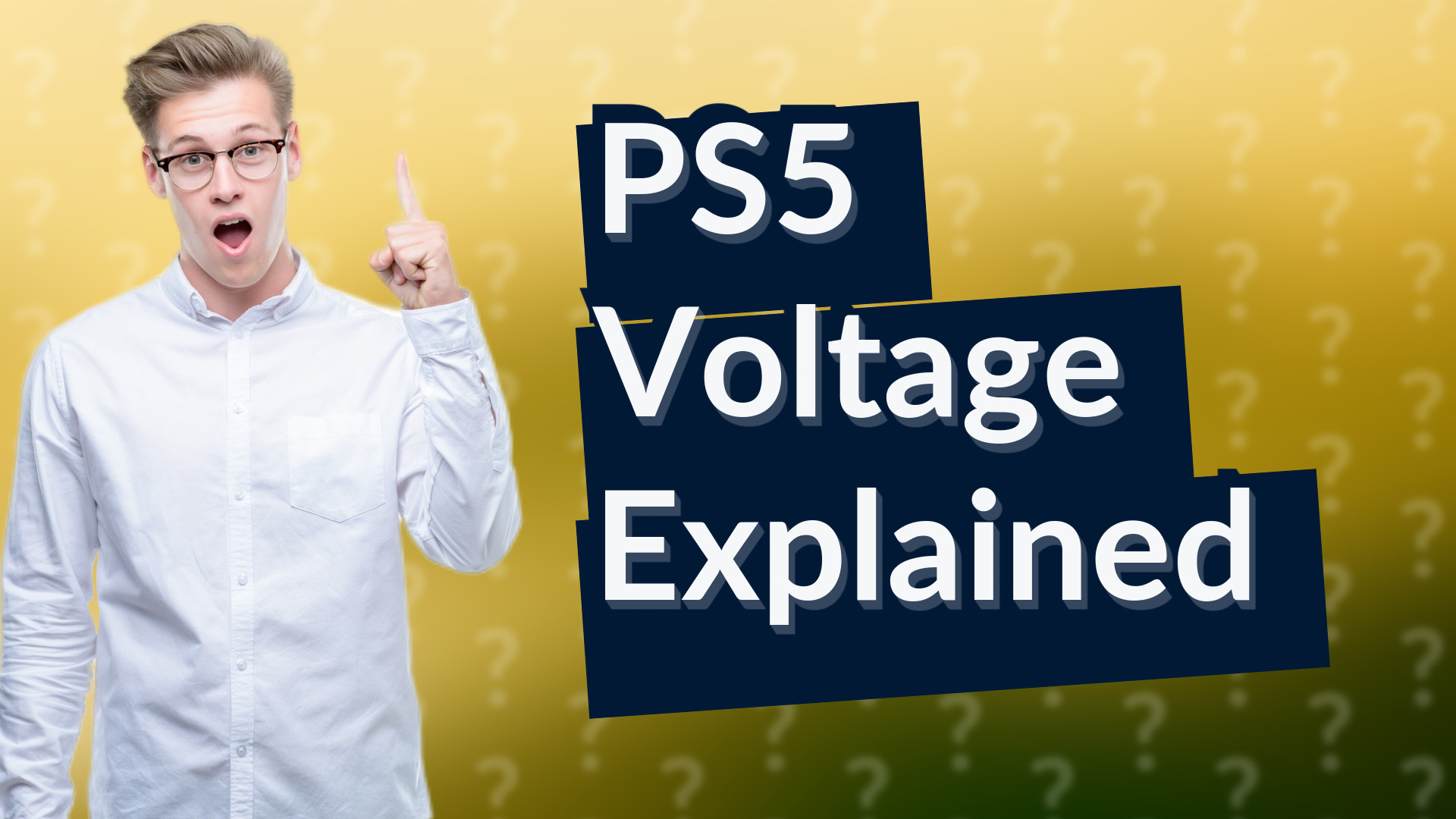 PS5 Voltage Explained