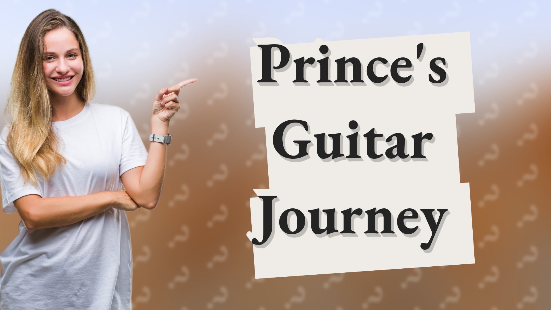 Prince's Guitar Journey