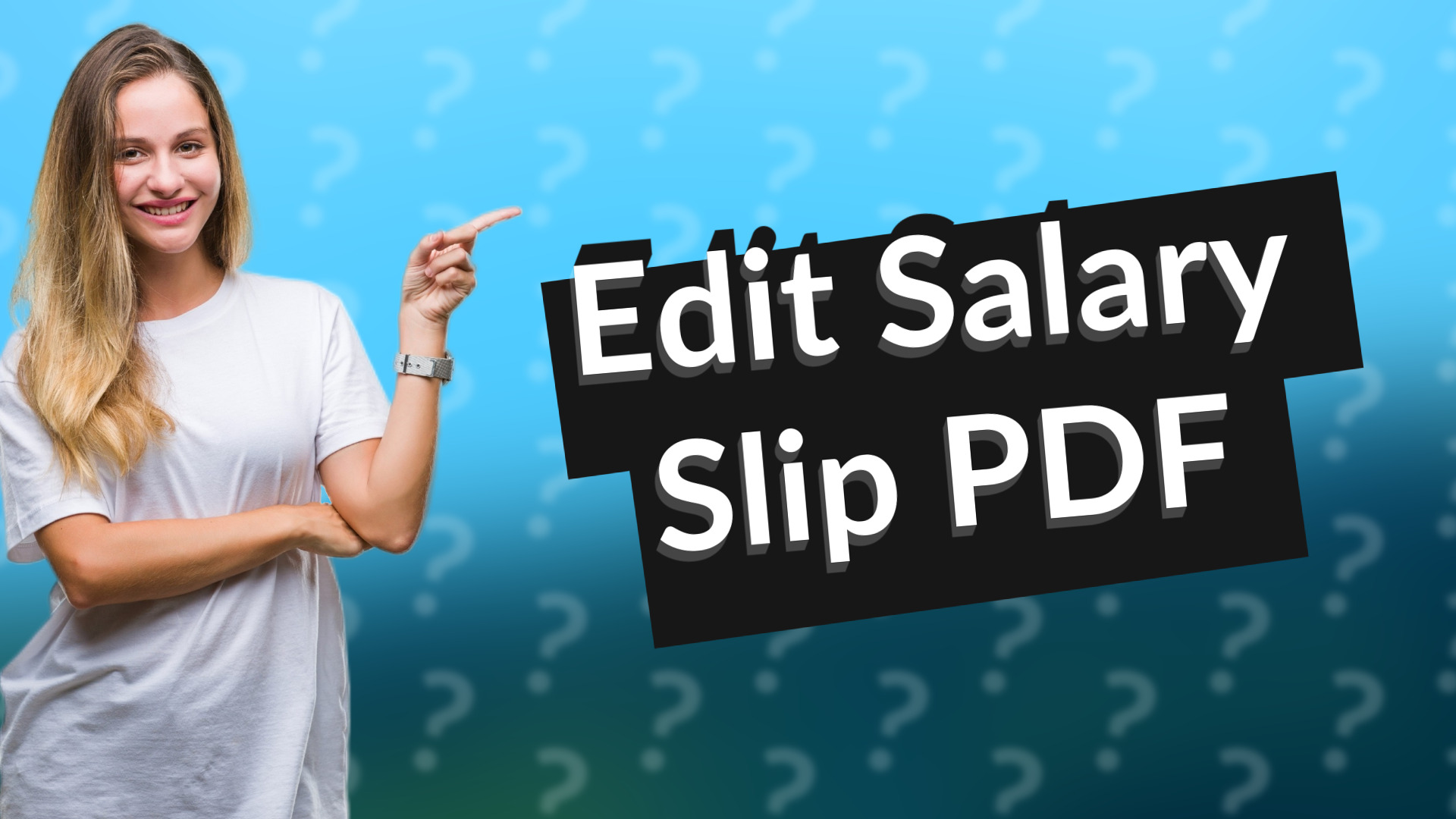 Edit Salary Slip PDF