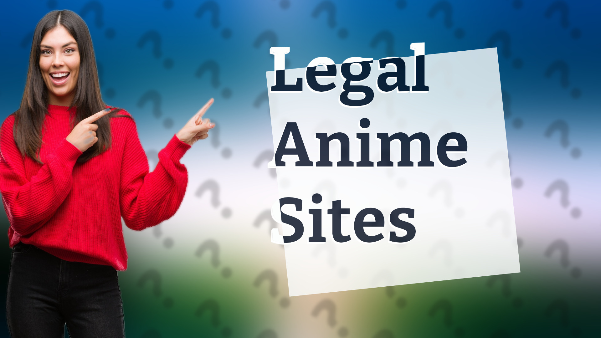 Legal Anime Sites