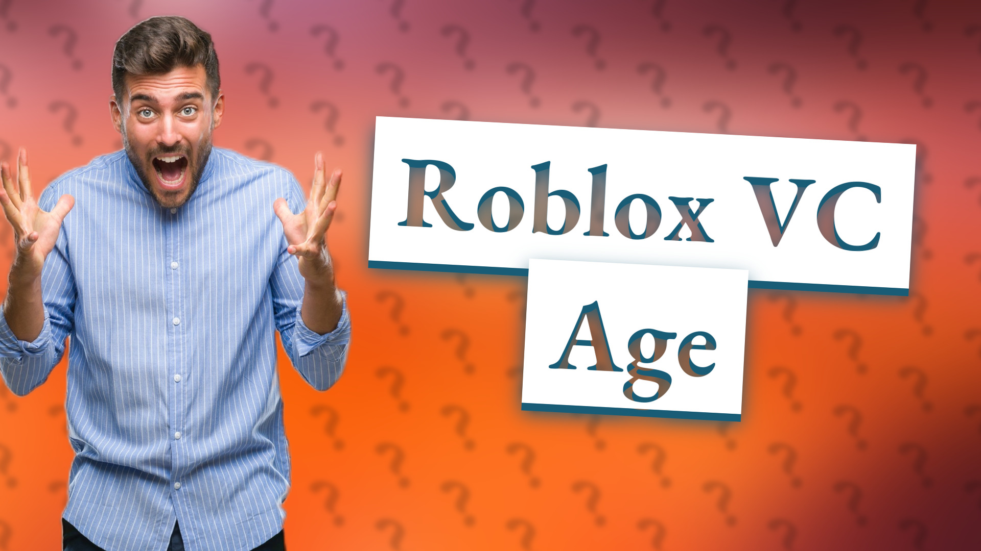 Roblox VC Age