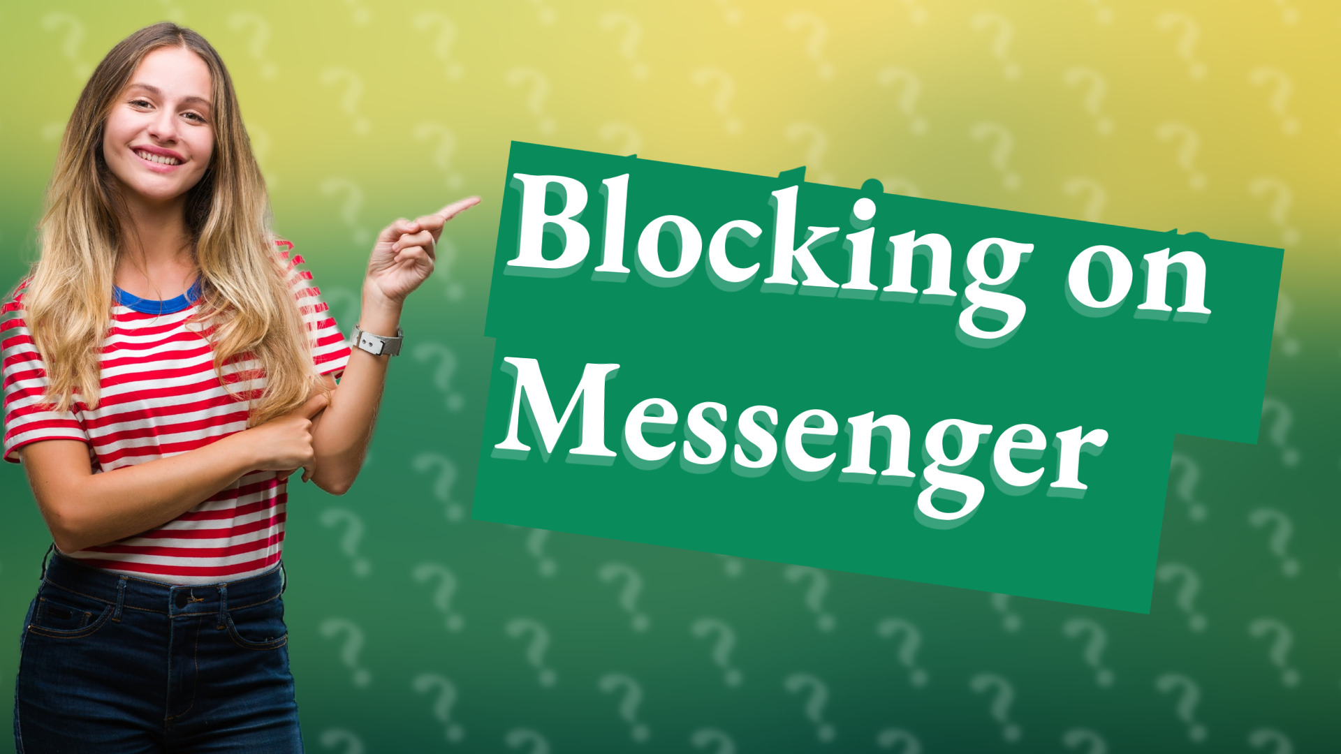 Blocking on Messenger