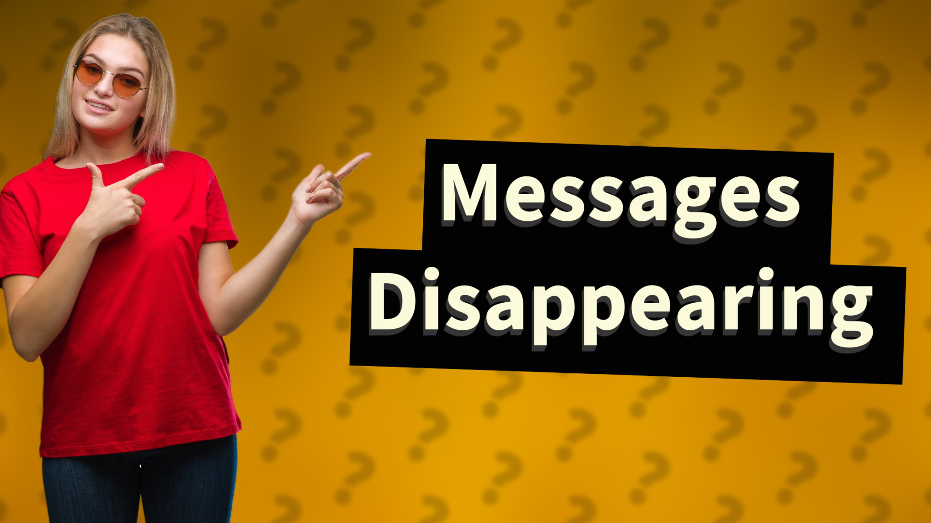 Messages Disappearing