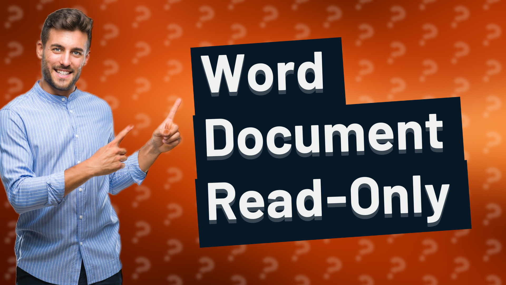 Word Document Read-Only