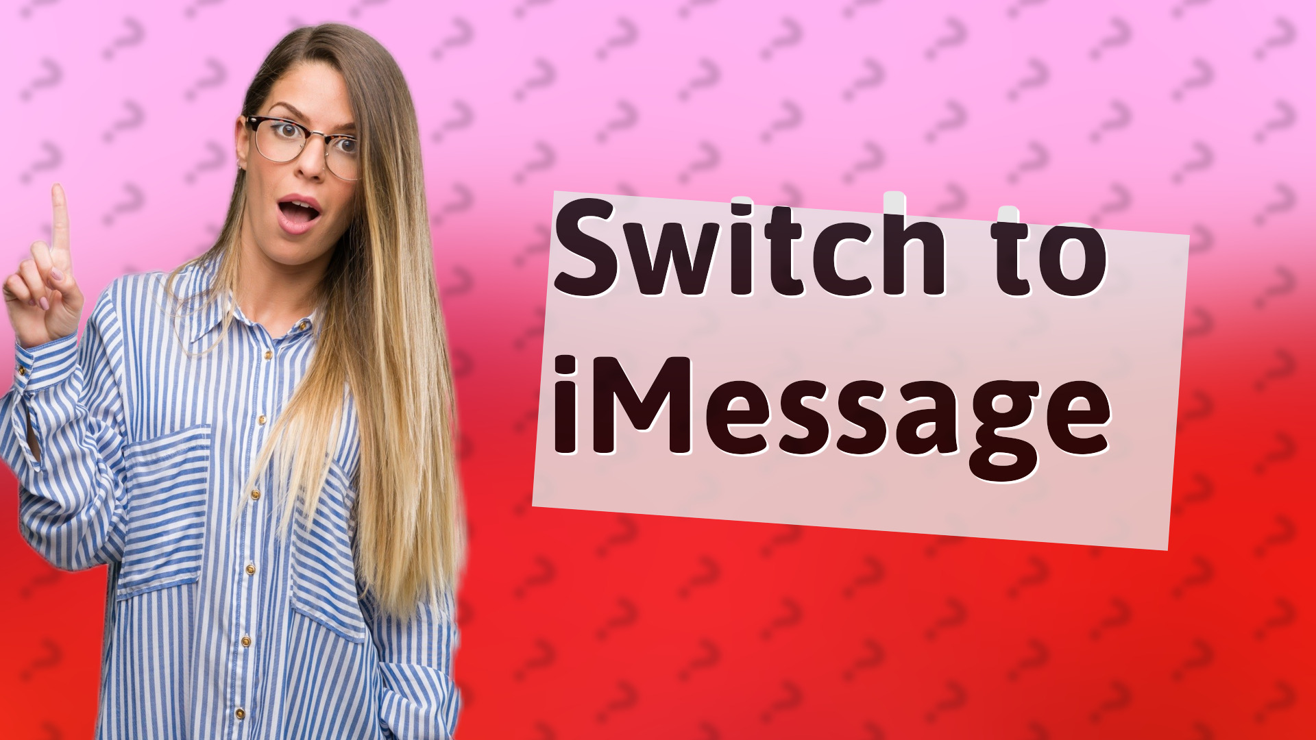 Switch to iMessage