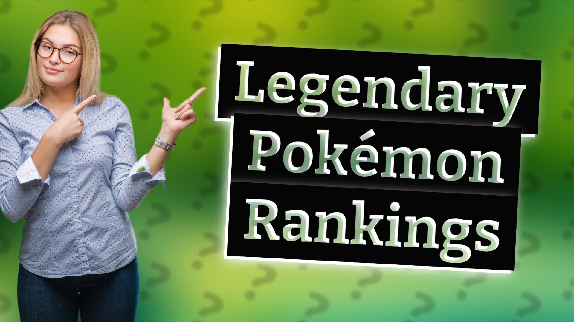 Legendary Pokémon Rankings