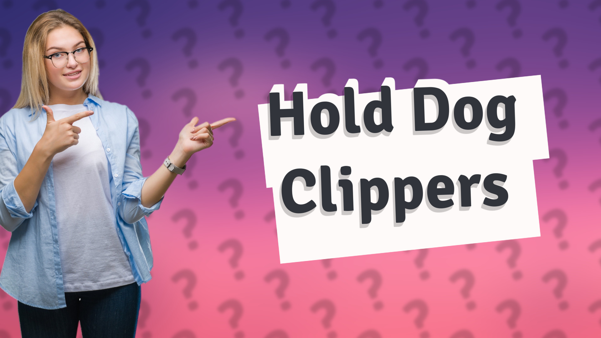 Hold Dog Clippers