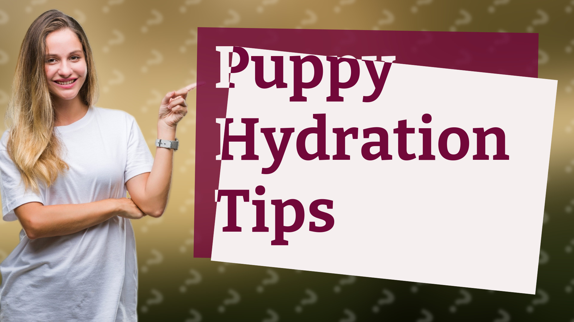 Puppy Hydration Tips