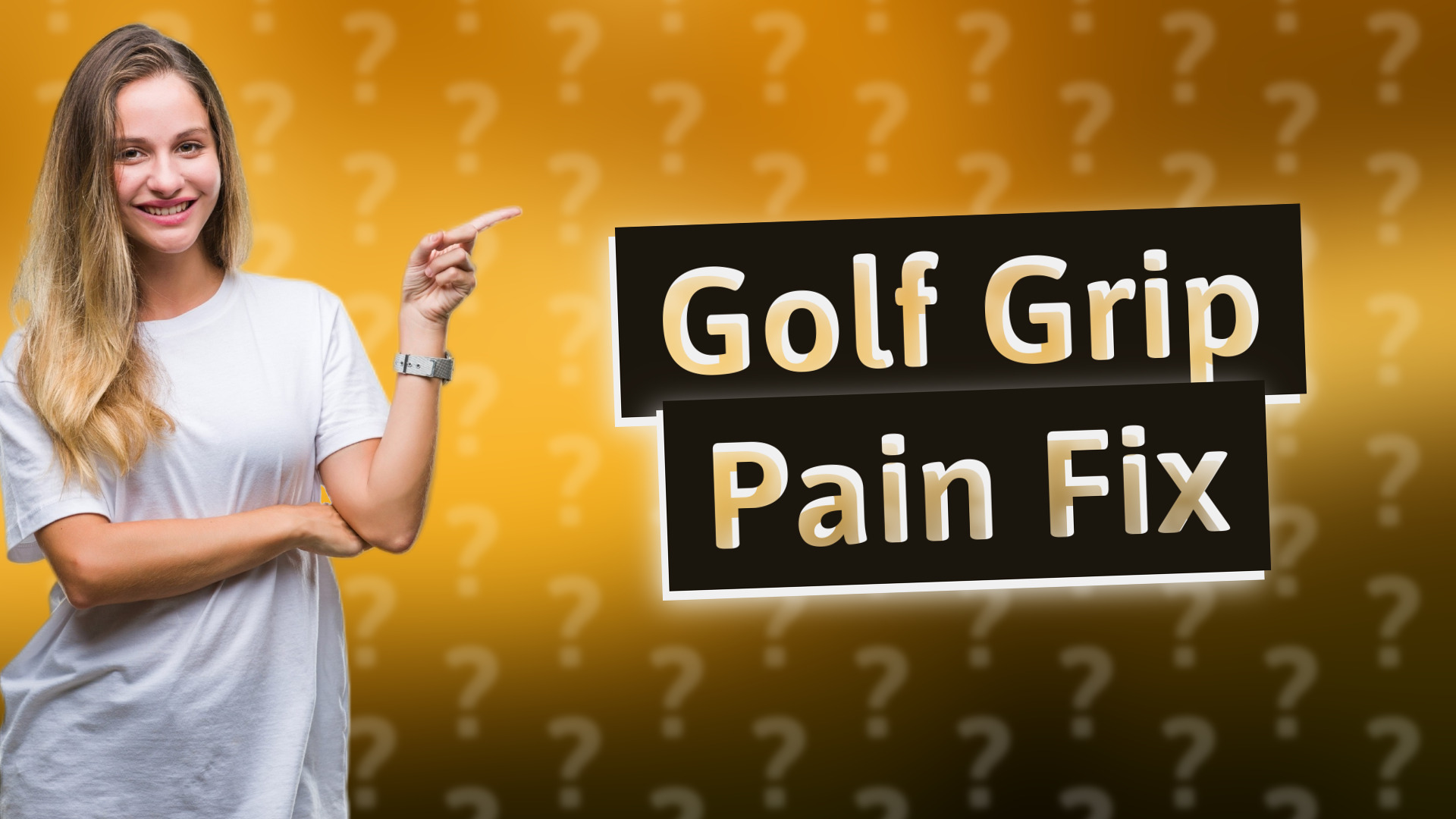 Golf Grip Pain Fix