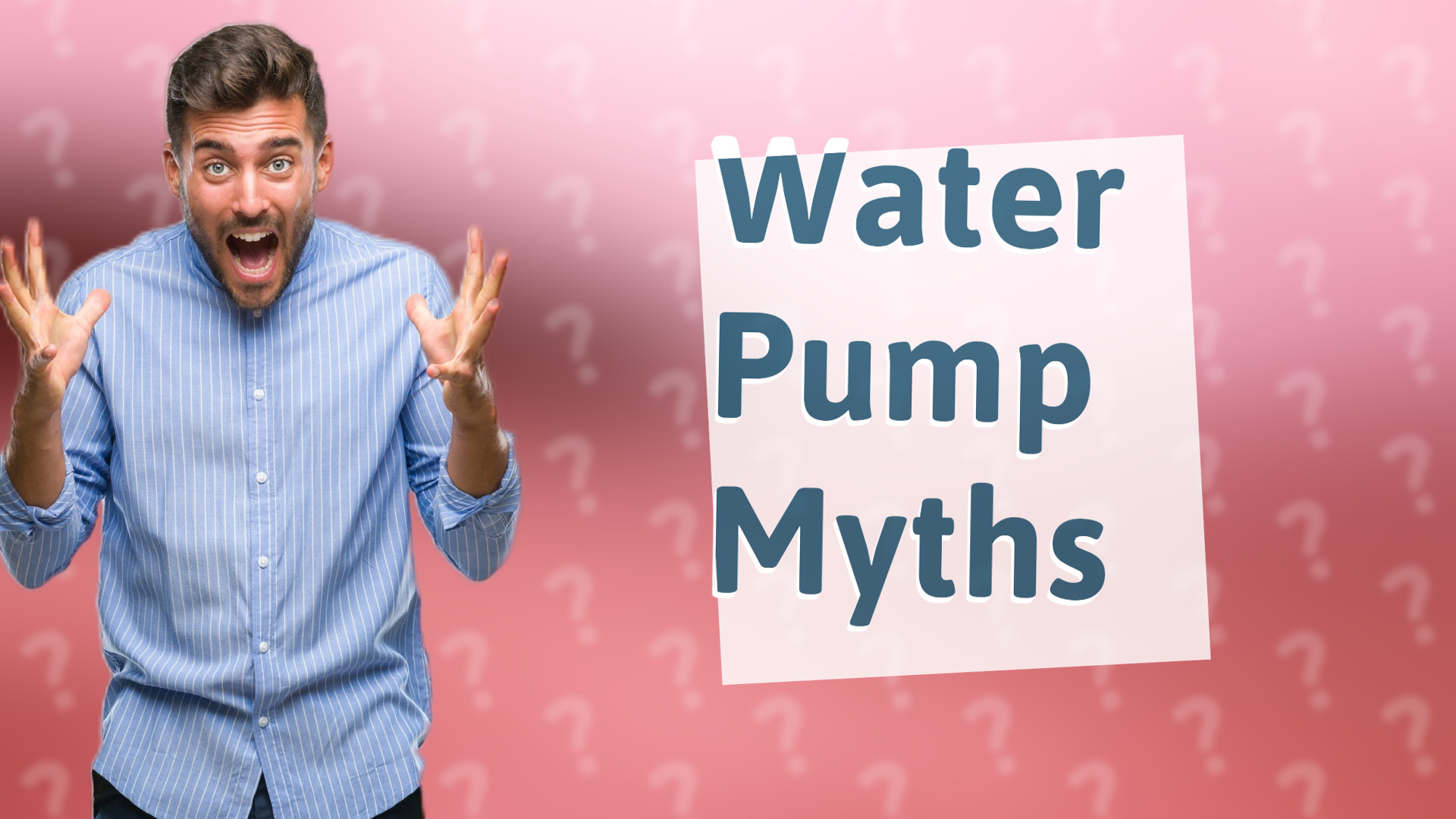 Water Pump Myths