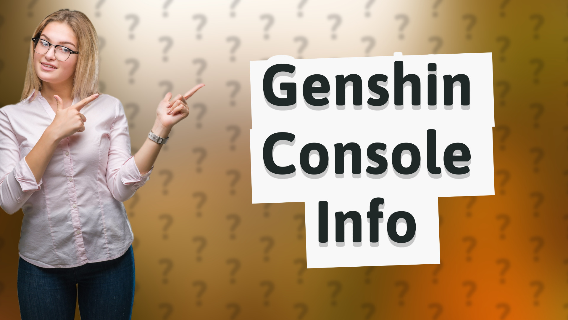 Genshin Console Info