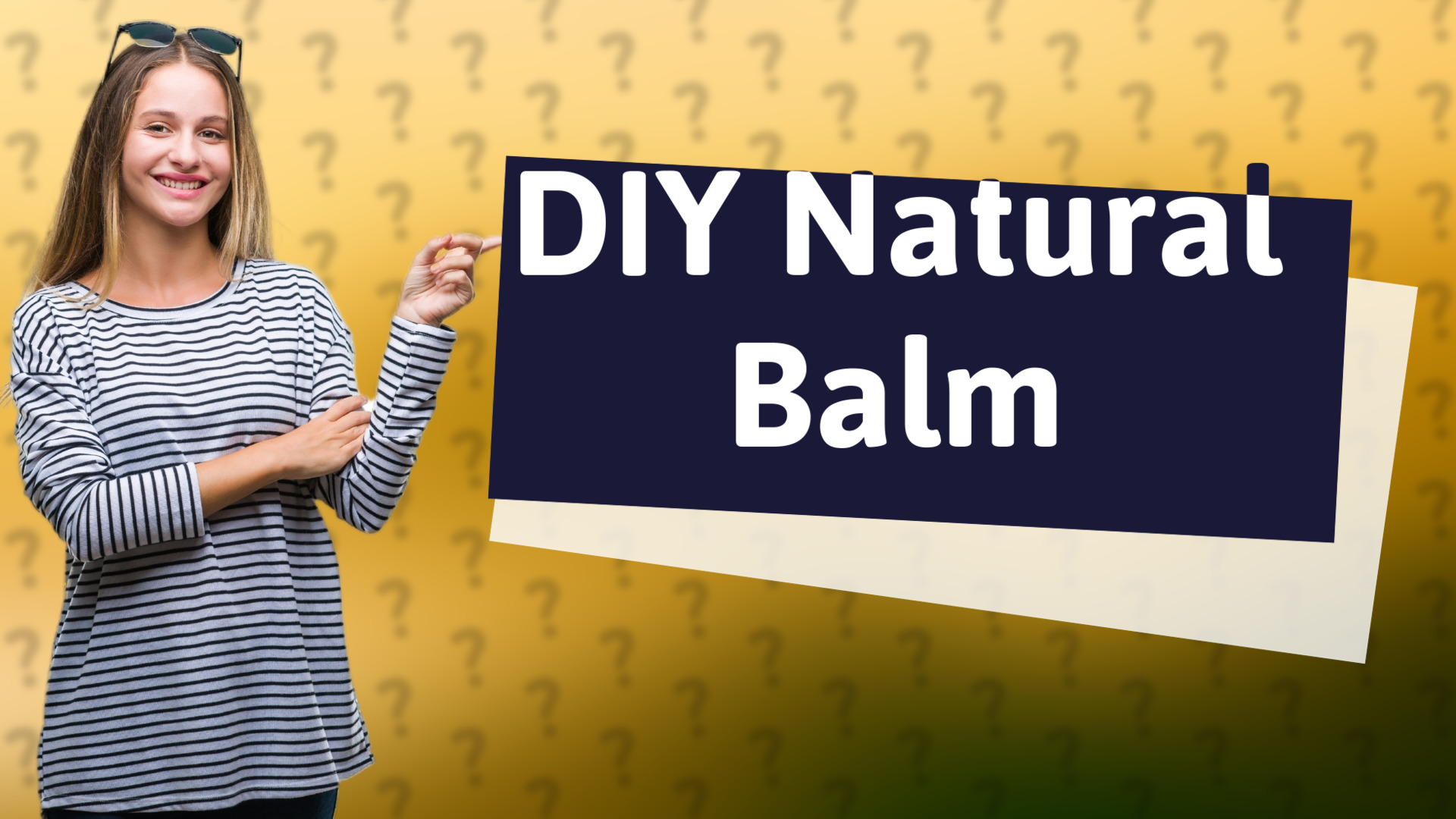 DIY Natural Balm
