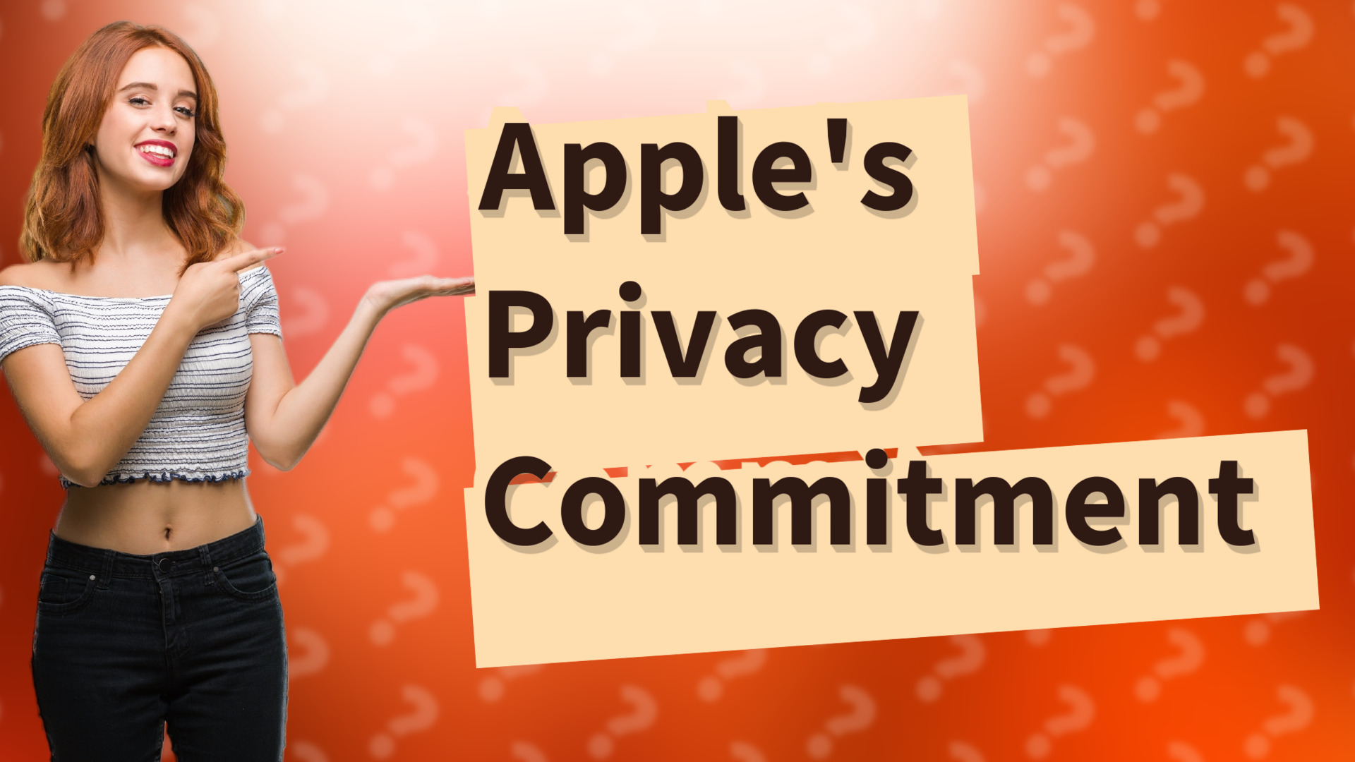 Apple's Privacy Commitment