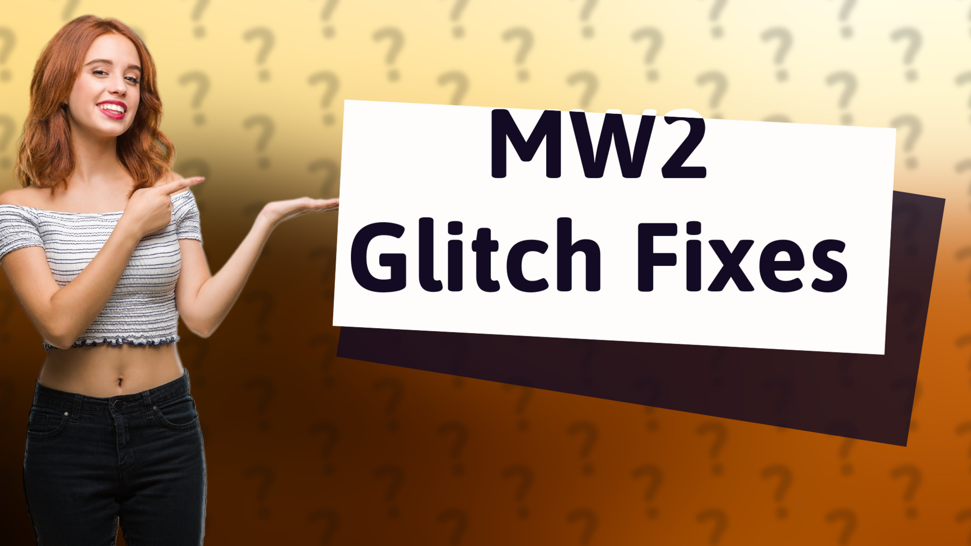 MW2 Glitch Fixes