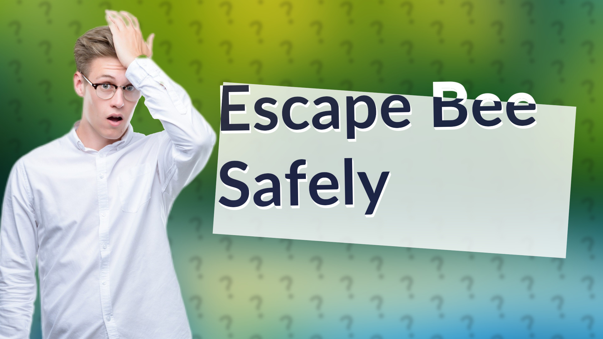 Escape Bee Safely
