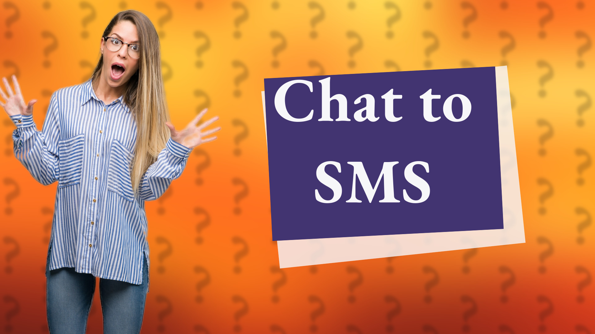 Chat to SMS