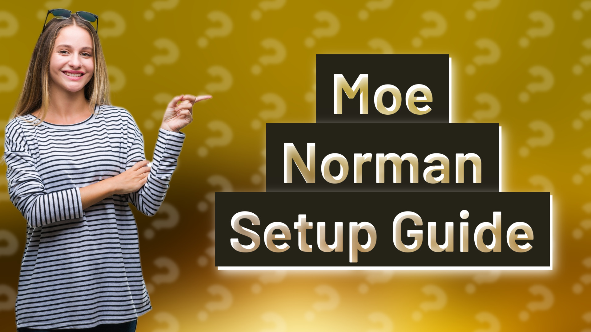 Moe Norman Setup Guide