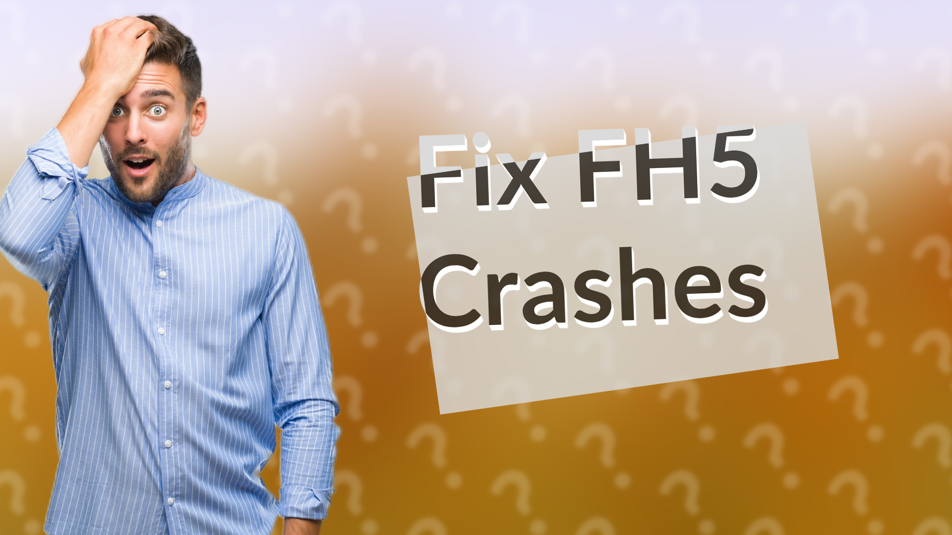 Fix FH5 Crashes