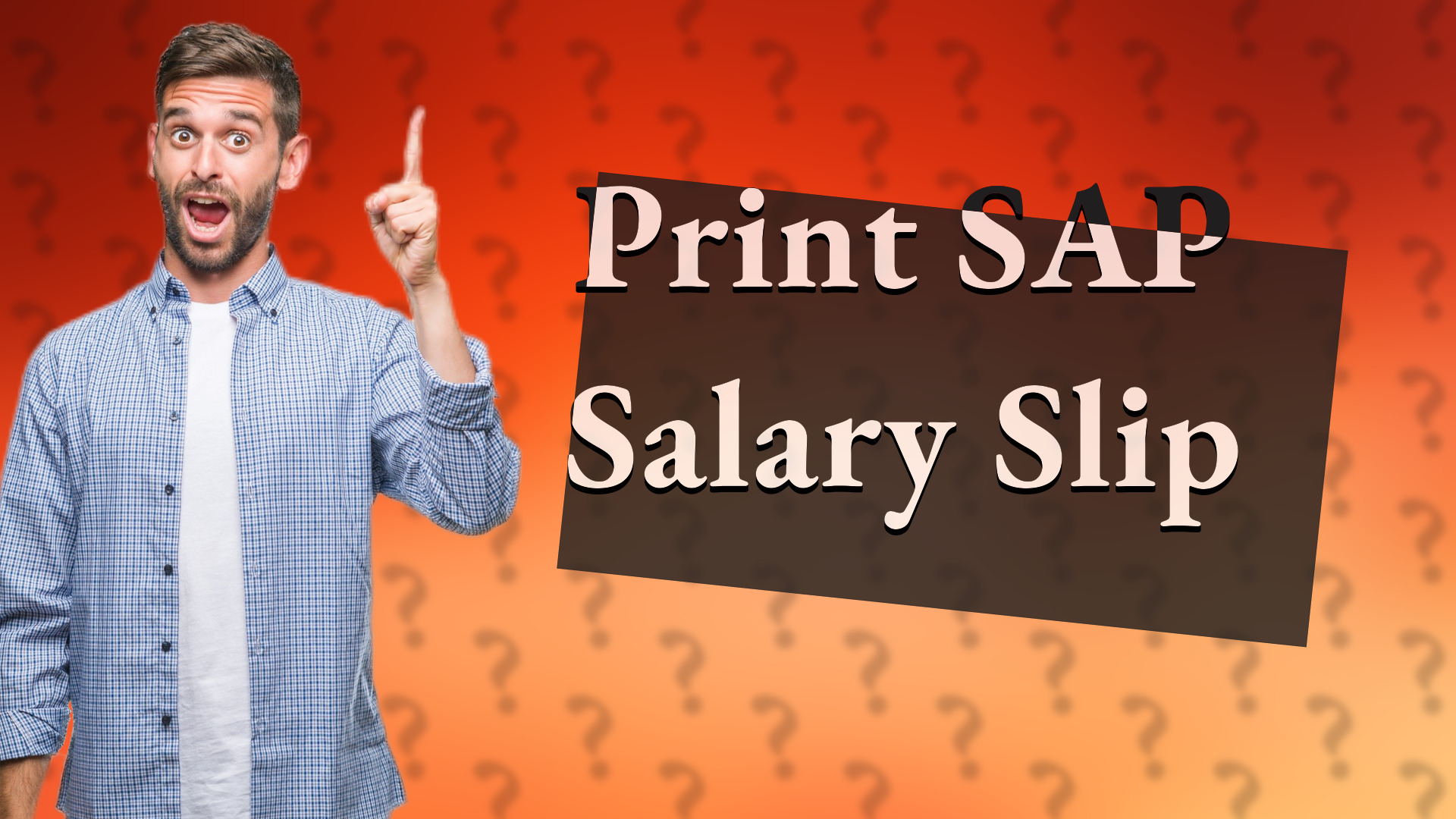 Print SAP Salary Slip