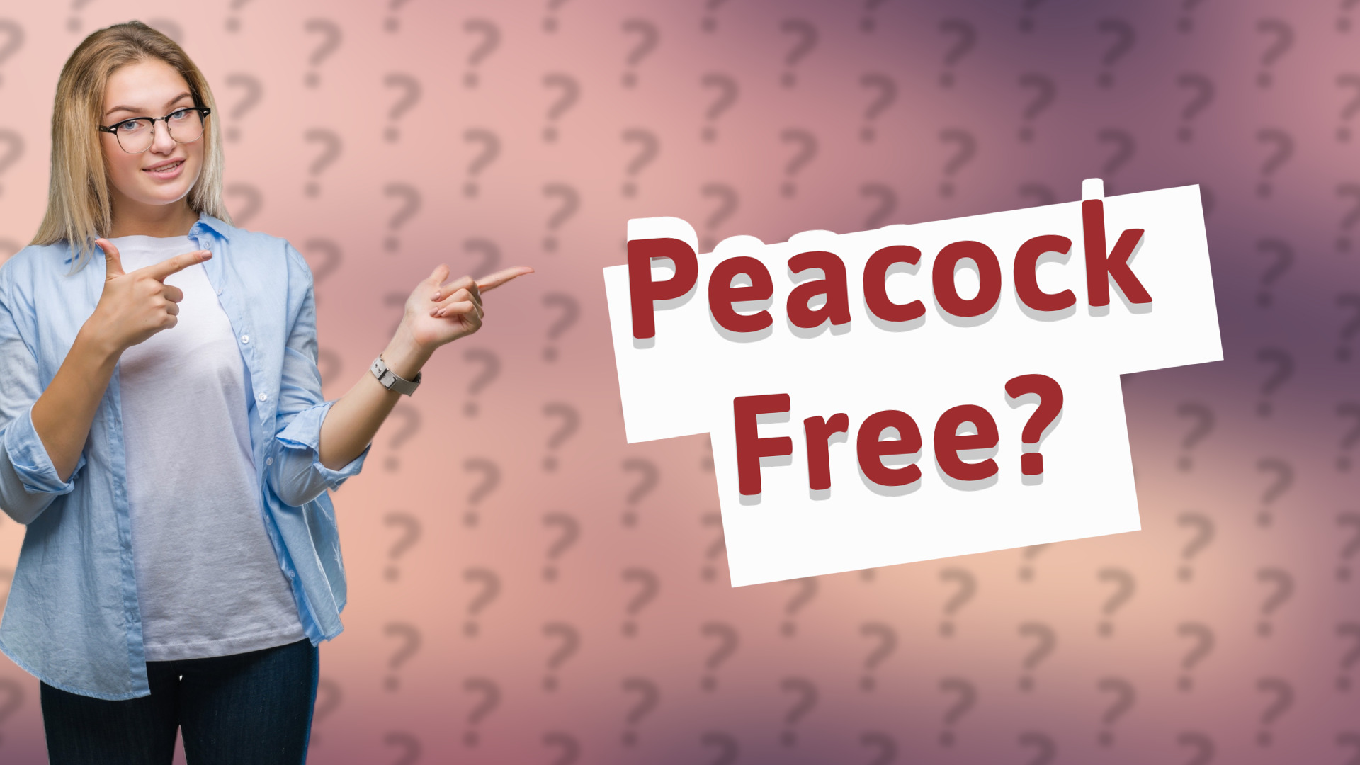 Peacock Free?