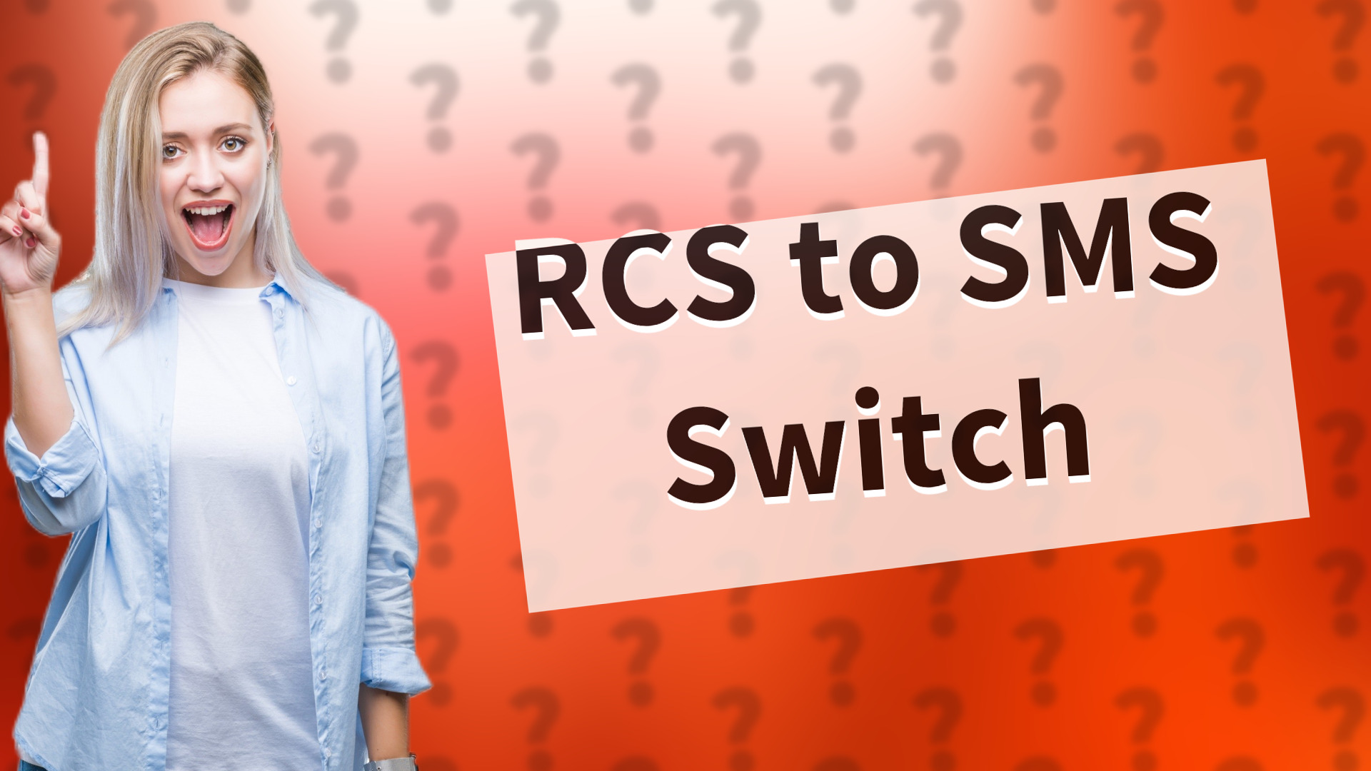 RCS to SMS Switch