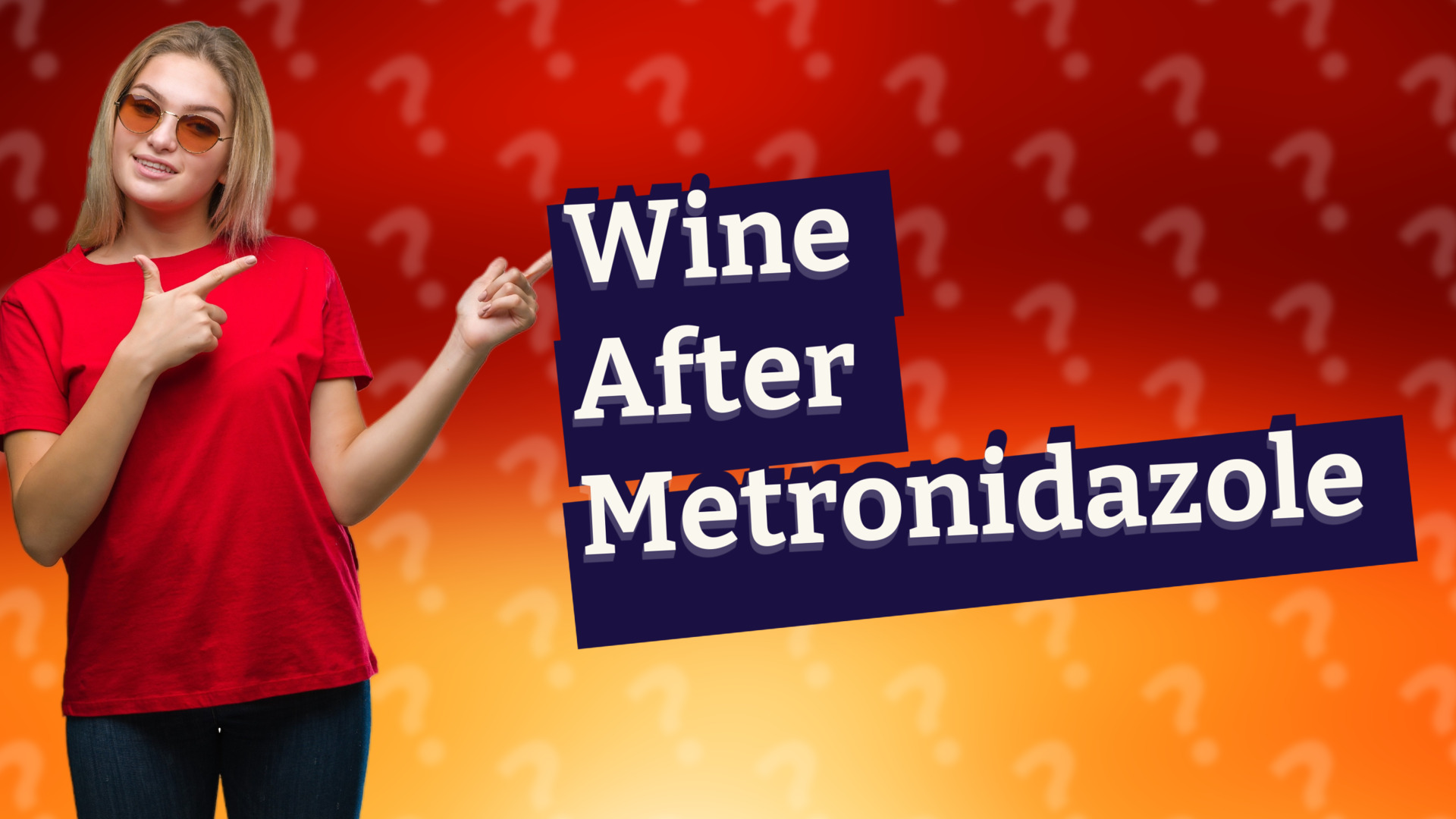 Wine After Metronidazole